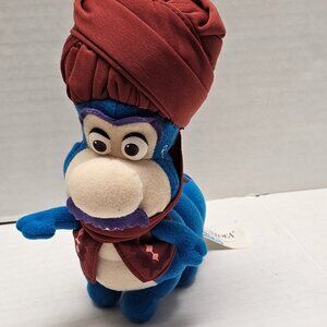 Vintage Plush Big Idea Blue Box Veggie Tales Khalil Caterpillar Plush Rare 8"